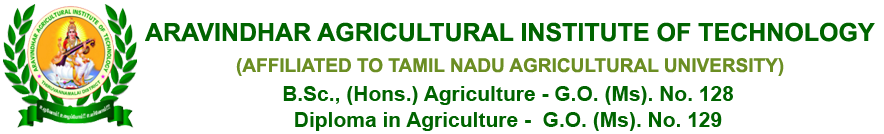 Aravindhar Agricultural Institute of Technology
